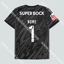 Carregar imagem no visualizador da galeria, Nova Camisola Guarda-Redes Preta Sporting Cp 24/25 Camisola Futebol