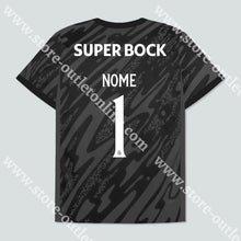 Carregar imagem no visualizador da galeria, Nova Camisola Guarda-Redes Preta Sporting Cp 24/25 Camisola Futebol