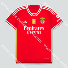 Carregar imagem no visualizador da galeria, Camisola Principal Sl Benfica 23/24 S Camisola Futebol