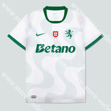 Carregar imagem no visualizador da galeria, NOVA CAMISOLA ALTERNATIVA BRANCA SPORTING CP 25/26 Camisola Futebol