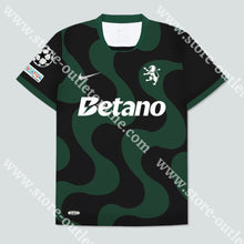 Carregar imagem no visualizador da galeria, NOVA CAMISOLA ALTERNATIVA PRETA SPORTING CP 25/26 Camisola Futebol