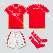 Carregar imagem no visualizador da galeria, KIT CRIANÇA PRINCIPAL SL BENFICA 23/24