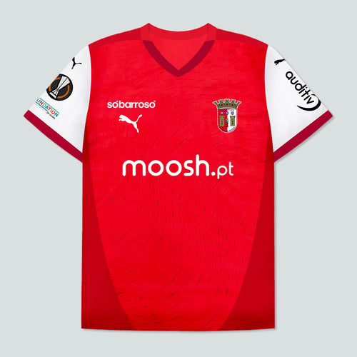 Nova Camisola Principal Sc Braga 24/25 Camisola Futebol