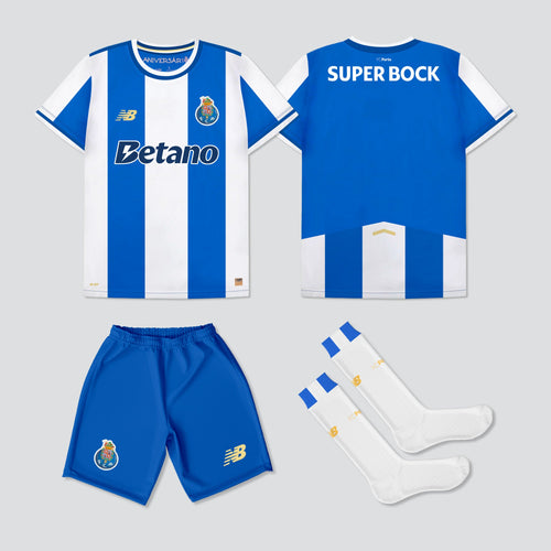 NOVO KIT CRIANÇA PRINCIPAL FC PORTO 25/26 Camisola Futebol