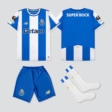 Carregar imagem no visualizador da galeria, NOVO KIT CRIANÇA PRINCIPAL FC PORTO 25/26 Camisola Futebol
