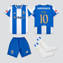 Carregar imagem no visualizador da galeria, NOVO KIT CRIANÇA PRINCIPAL FC PORTO 25/26 Camisola Futebol
