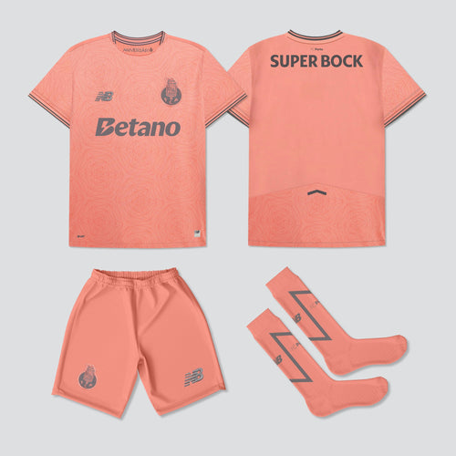 NOVO KIT CRIANÇA ALTERNATIVO FC PORTO 25/26 Camisola Futebol