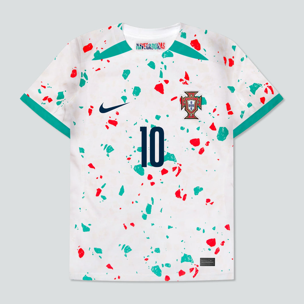 Camisola Alternativa Portugal 2023 (Feminina) S Camisola Futebol