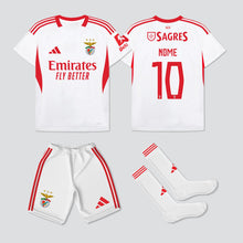 Carregar imagem no visualizador da galeria, NOVO KIT CRIANÇA 3º EQUIPAMENTO SL BENFICA 25/26 Camisola Futebol
