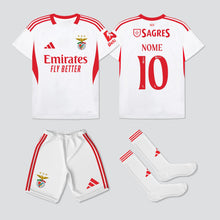 Carregar imagem no visualizador da galeria, NOVO KIT CRIANÇA 3º EQUIPAMENTO SL BENFICA 25/26 Camisola Futebol
