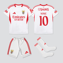 Carregar imagem no visualizador da galeria, NOVO KIT CRIANÇA 3º EQUIPAMENTO SL BENFICA 25/26 Camisola Futebol
