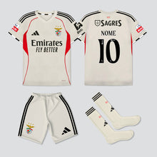 Carregar imagem no visualizador da galeria, NOVO KIT CRIANÇA ALTERNATIVO SL BENFICA 25/26 Camisola Futebol
