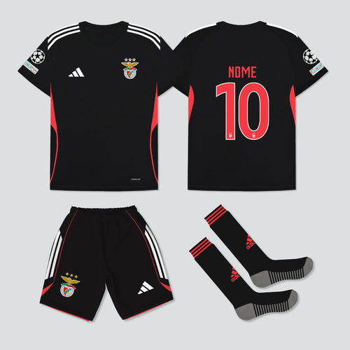 NOVO KIT CRIANÇA TREINO SL BENFICA 25/26 Camisola Futebol