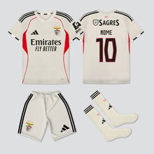 Carregar imagem no visualizador da galeria, NOVO KIT CRIANÇA ALTERNATIVO SL BENFICA 25/26 Camisola Futebol
