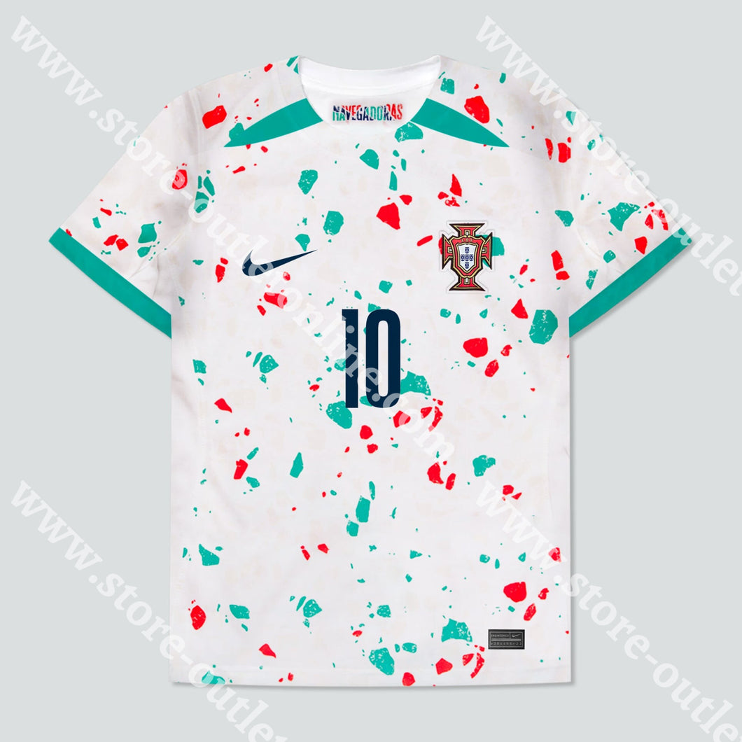 Camisola Alternativa Portugal 2023 (Feminina) S Camisola Futebol