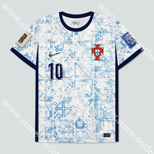 Camisola Alternativa Seleção Portugal Euro 2024 Camisola Futebol