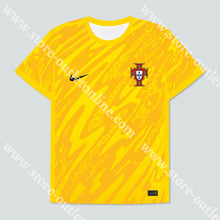 Carregar imagem no visualizador da galeria, Camisola Guarda-Redes Amarela Portugal Euro 2024 Camisola Futebol
