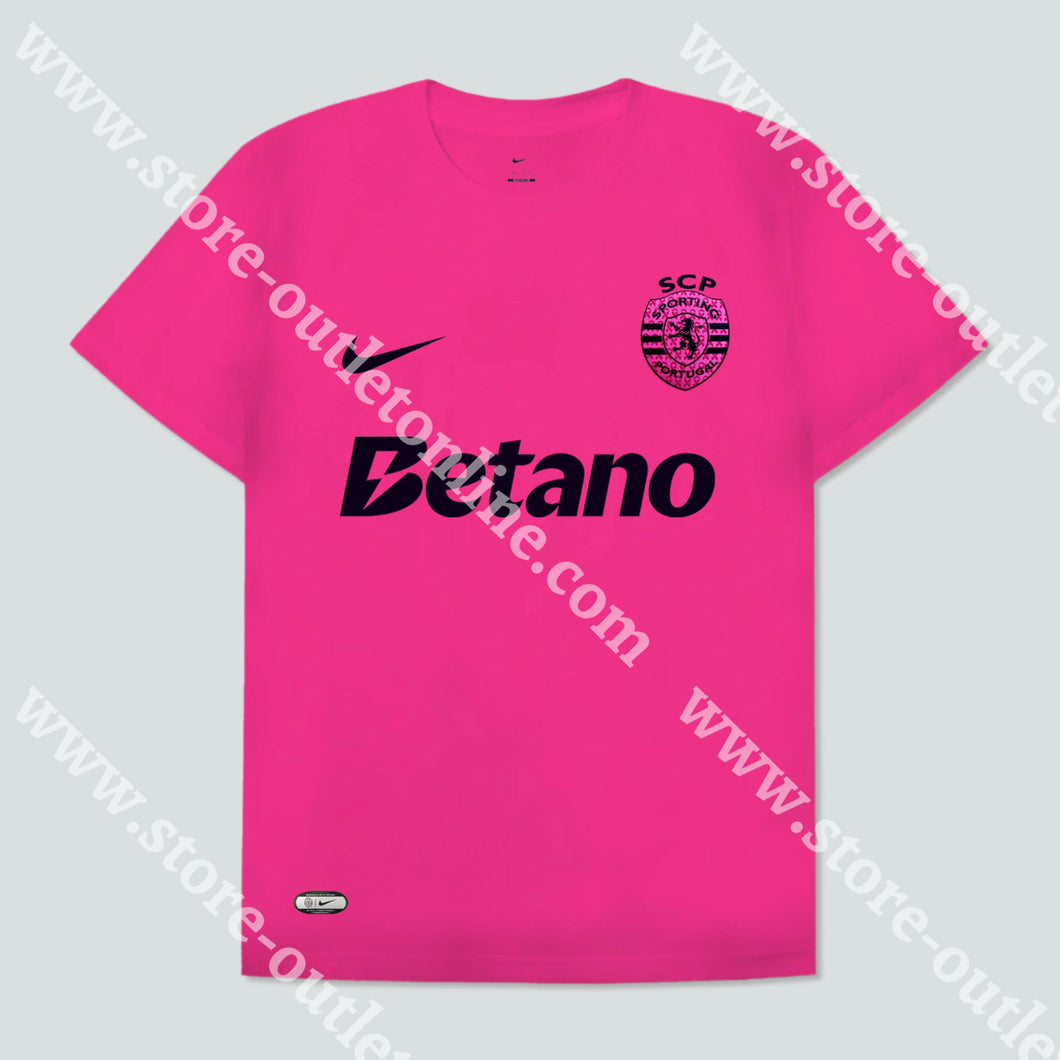 Camisola Pink October Sporting Cp 24/25 S Camisola Futebol