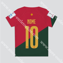 Carregar imagem no visualizador da galeria, Camisola Principal Seleção Portugal 2023 Camisola Futebol
