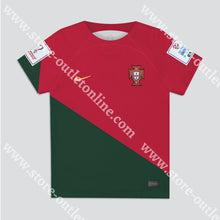 Carregar imagem no visualizador da galeria, Camisola Principal Seleção Portugal 2023 S Camisola Futebol
