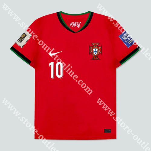 Camisola Seleção Portugal Euro 2024 Camisola Futebol