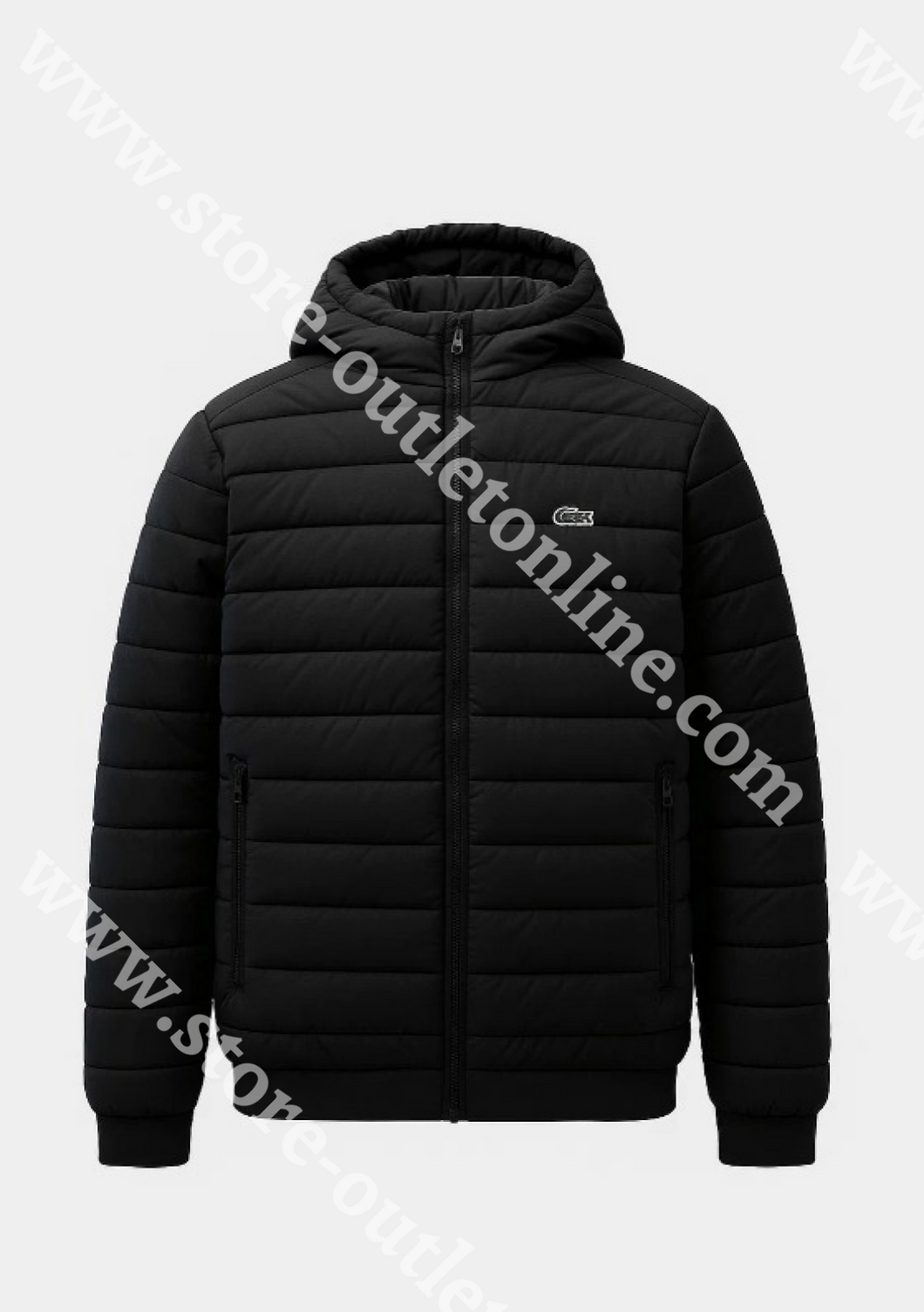 CASACO LACOSTE PRETO HOMEM S Fato de Treino