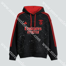 Carregar imagem no visualizador da galeria, Fato Treino Adidas Preto Sl Benfica 24/25 Fato De Treino
