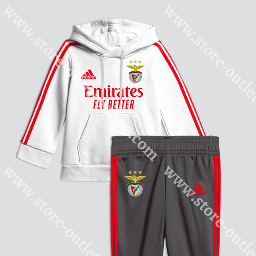 Fato Treino Criança Branco Sl Benfica 22/23 1-2 Anos
