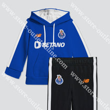 Carregar imagem no visualizador da galeria, Fato Treino New Balance Azul Criança Fc Porto 24/25 1-2 Anos Fato De Treino
