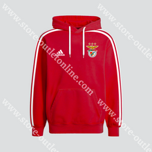 Carregar imagem no visualizador da galeria, Fato Treino Sl Benfica Hoodie Vermelha 22/23
