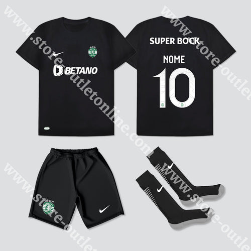Kit Criança 4º Equipamento Sporting Cp 23/24