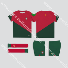 Carregar imagem no visualizador da galeria, Kit Criança Principal Portugal Mundial 2022
