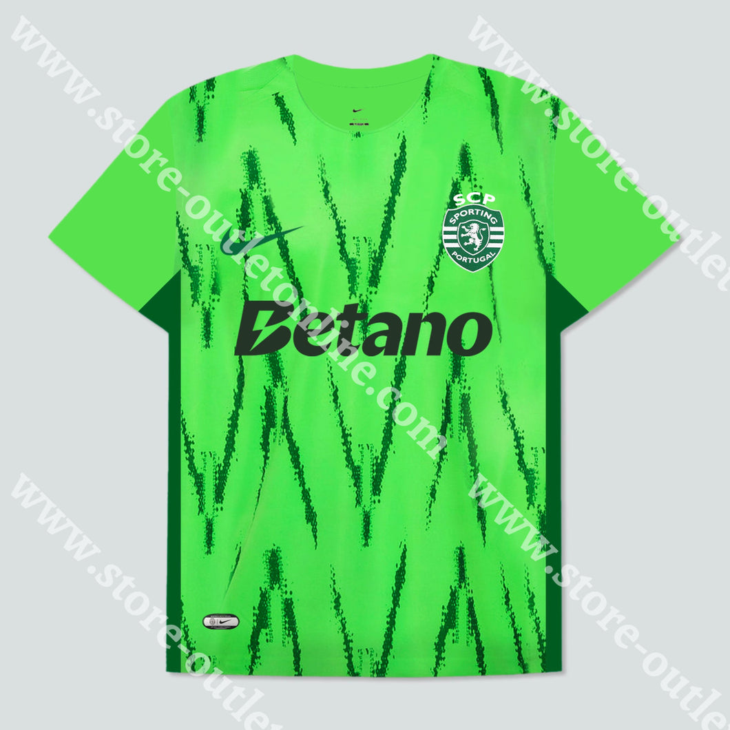 Nova Camisola 3º Equipamento Sporting Cp 24/25 S Camisola Futebol