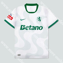 Carregar imagem no visualizador da galeria, NOVA CAMISOLA ALTERNATIVA BRANCA SPORTING CP 25/26 Camisola Futebol
