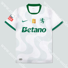 Carregar imagem no visualizador da galeria, NOVA CAMISOLA ALTERNATIVA BRANCA SPORTING CP 25/26 Camisola Futebol
