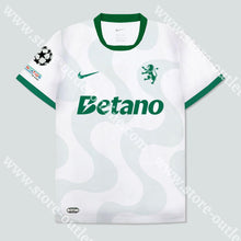Carregar imagem no visualizador da galeria, NOVA CAMISOLA ALTERNATIVA BRANCA SPORTING CP 25/26 Camisola Futebol
