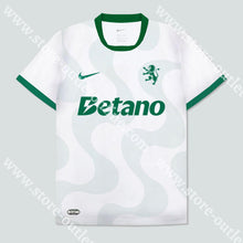 Carregar imagem no visualizador da galeria, NOVA CAMISOLA ALTERNATIVA BRANCA SPORTING CP 25/26 S Camisola Futebol
