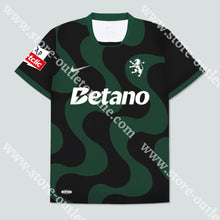 Carregar imagem no visualizador da galeria, NOVA CAMISOLA ALTERNATIVA PRETA SPORTING CP 25/26 Camisola Futebol
