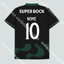 Carregar imagem no visualizador da galeria, NOVA CAMISOLA ALTERNATIVA PRETA SPORTING CP 25/26 Camisola Futebol
