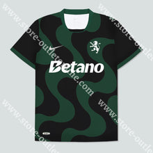 Carregar imagem no visualizador da galeria, NOVA CAMISOLA ALTERNATIVA PRETA SPORTING CP 25/26 S Camisola Futebol
