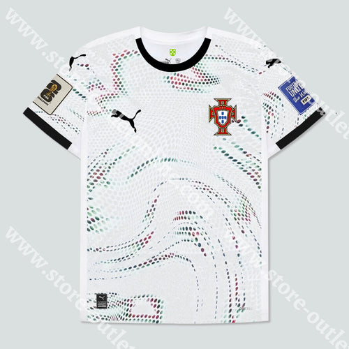 Nova Camisola Alternativa Seleção Portugal 2024 Camisola Futebol