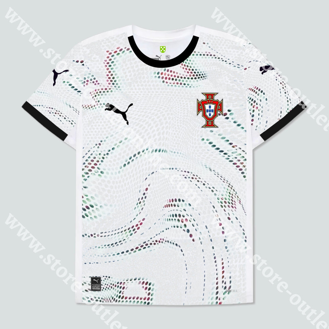 Nova Camisola Alternativa Seleção Portugal 2024 S Camisola Futebol