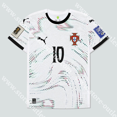 Nova Camisola Alternativa Seleção Portugal Puma 2025 Camisola Futebol