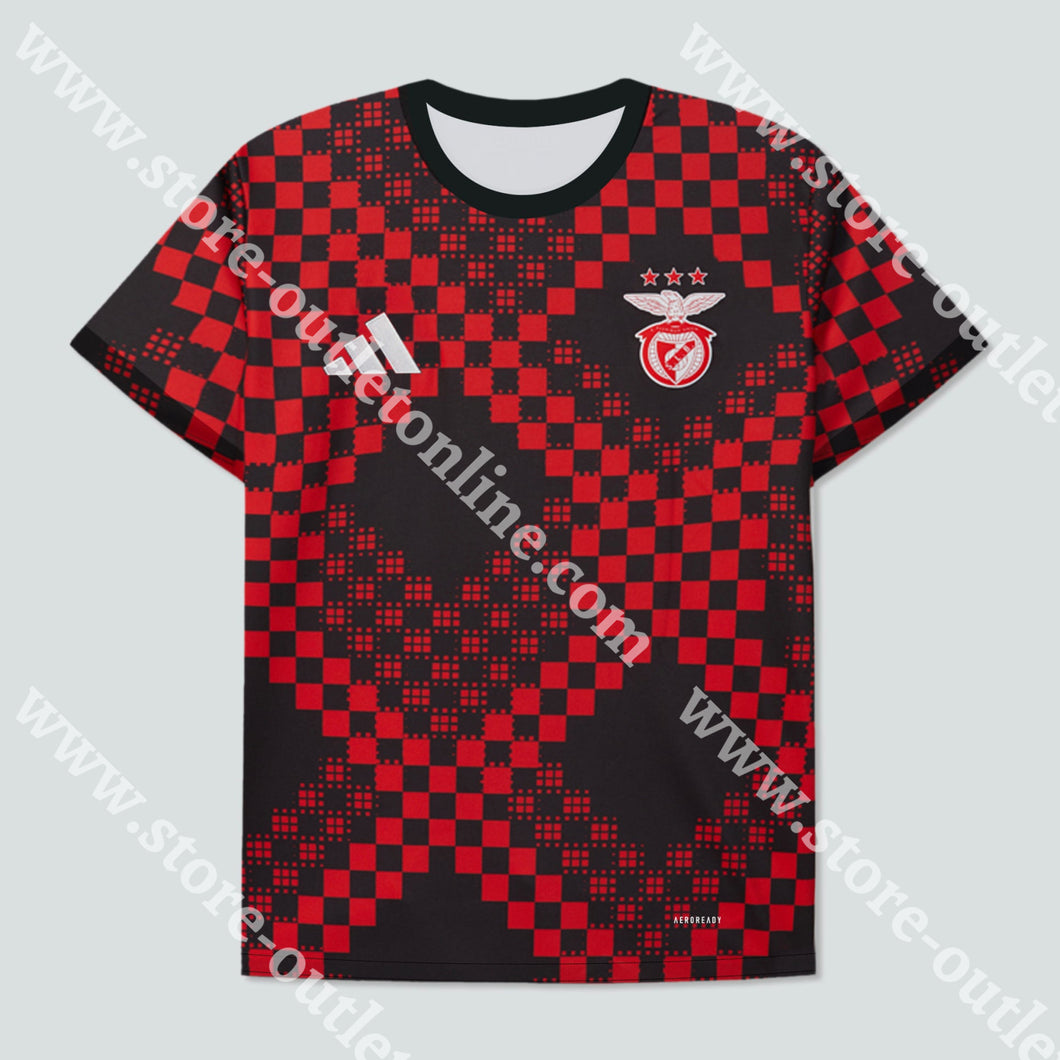 NOVA CAMISOLA AQUECIMENTO SL BENFICA 25/26 S Camisola Futebol