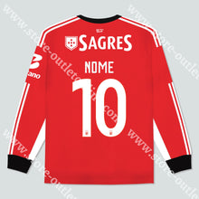 Carregar imagem no visualizador da galeria, NOVA CAMISOLA PRINCIPAL MANGA COMPRIDA SL BENFICA 25/26 Camisola Futebol
