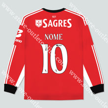Carregar imagem no visualizador da galeria, NOVA CAMISOLA PRINCIPAL MANGA COMPRIDA SL BENFICA 25/26 Camisola Futebol
