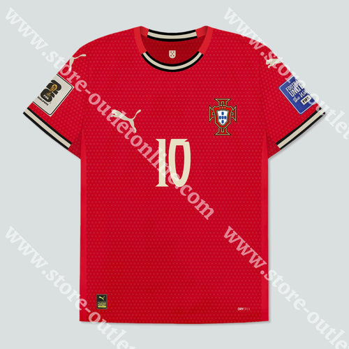 Nova Camisola Principal Seleção Portugal Puma 2025 Camisola Futebol