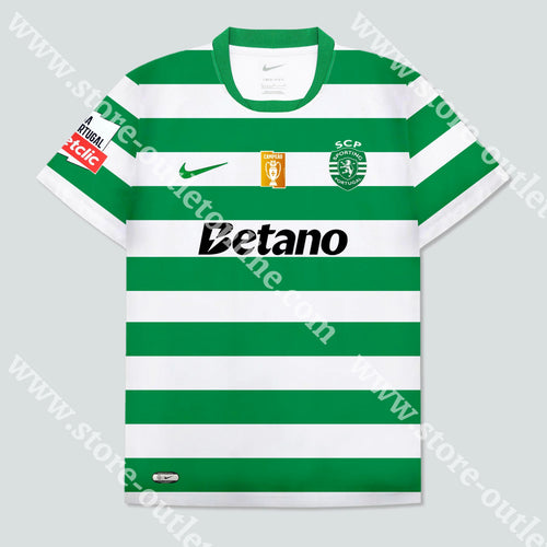 NOVA CAMISOLA PRINCIPAL SPORTING CP 25/26 Camisola Futebol