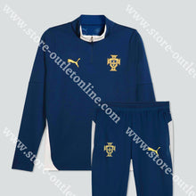 Carregar imagem no visualizador da galeria, NOVO FATO TREINO AZUL SELEÇÃO NACIONAL 2025 S Fato de Treino

