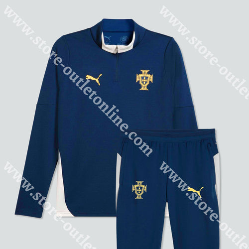 NOVO FATO TREINO AZUL SELEÇÃO NACIONAL 2025 S Fato de Treino